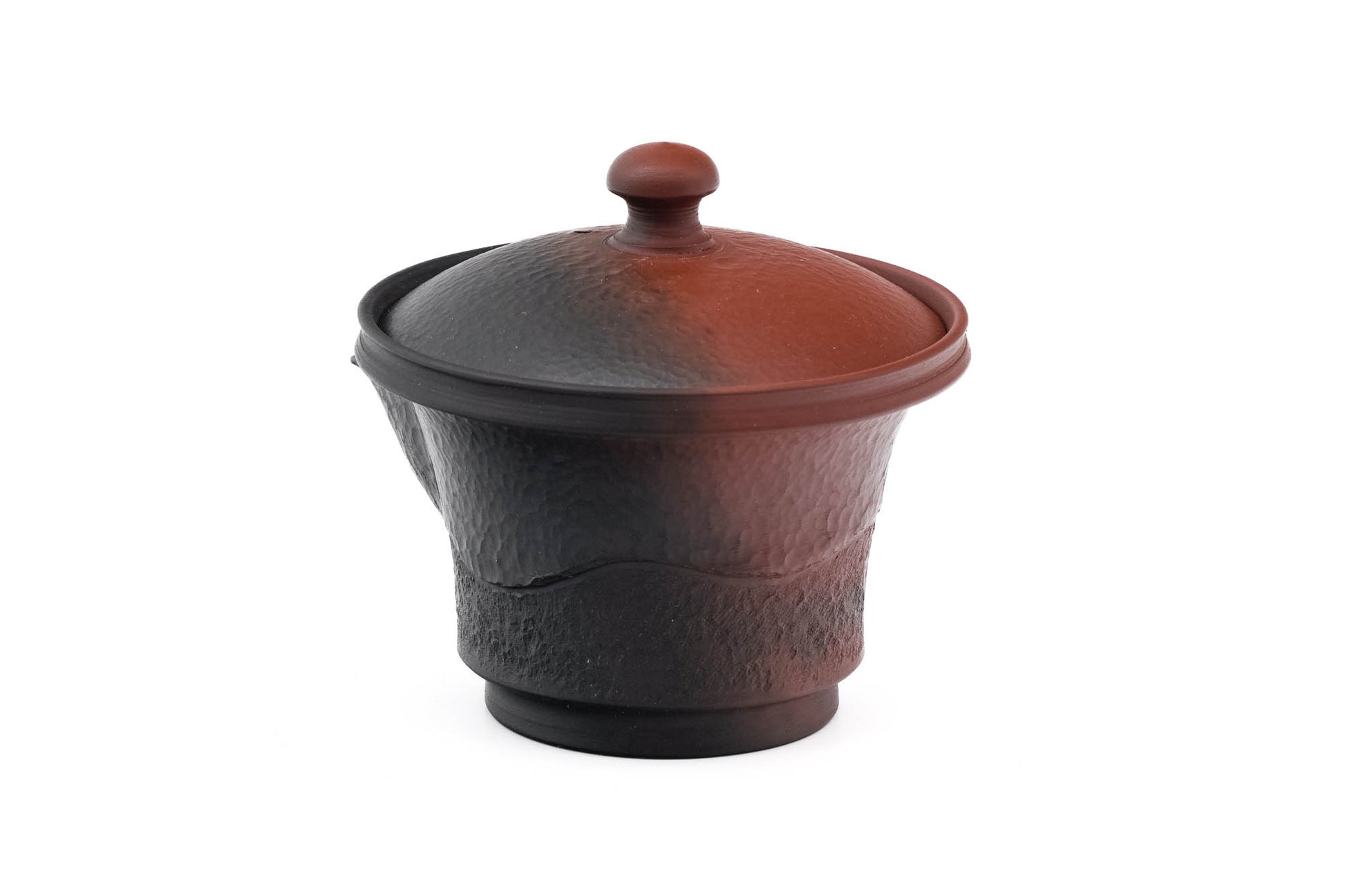 Japanese Houhin - ´åÌïÒæҎ Murata Yoshiki - Black Red Yohen Tokoname-yaki Handleless Teapot - 120ml