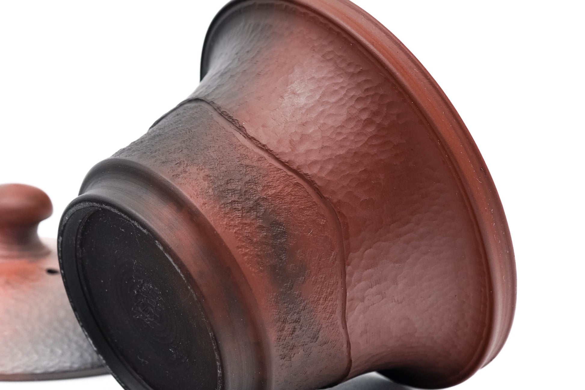 Japanese Houhin - ´åÌïÒæҎ Murata Yoshiki - Black Red Yohen Tokoname-yaki Handleless Teapot - 120ml